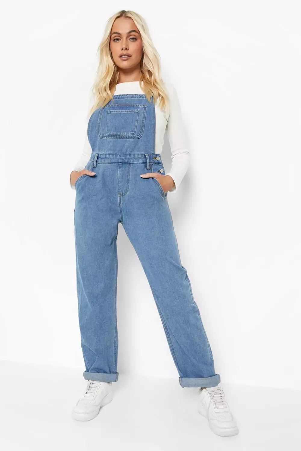 Ladies on sale boyfriend dungarees